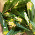 緑の人魚's cooksnap of when they made 簡単一品☆茹でオクラのゆずこしょう和え.