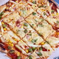 クック甘党。's cooksnap of when they made 出来た！甘くならないHM簡単ピザ！.