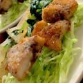 MULA's cooksnap of when they made めかじきのひと口香草パン粉焼き.