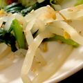 MULA's cooksnap of when they made 塩ラーメン味のもやしナムル.