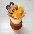 ＠迷子＠'s cooksnap of when they made おうちカフェ★ミルクプリンアラモード.