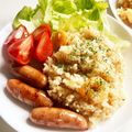 ぶ〜た☆'s cooksnap of when they made お手軽♪簡単♪エビピラフ　.