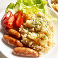 ぶ〜た☆'s cooksnap of when they made お手軽♪簡単♪エビピラフ　.