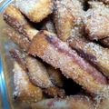 bird3's cooksnap of when they made 揚げない食パン耳ラスク☆きな粉、シナモン.