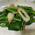 クックUW92JL☆'s cooksnap of when they made ほうれん草とのどぐろ竹輪の塩麹炒め.
