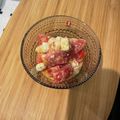 peanutsss's cooksnap of when they made 簡単トマトのクリームチーズサラダ.