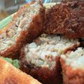 kokoako's cooksnap of when they made お母さんのメンチカツ.