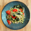 neko＊and…'s cooksnap of when they made もやしときゅうりとトマトの中華風サラダ.
