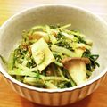 かなりんココりん's cooksnap of when they made 水菜とエリンギの胡麻和え♪.