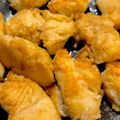 ぴんくネコmama's cooksnap of when they made 焼くだけ★ささみのミニ唐揚げ.