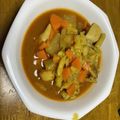 yama1016's cooksnap of when they made 根菜のカレー煮.