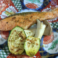 クックAHH5L2☆'s cooksnap of when they made 塩鮭で手抜き、簡単魚料理☆鮭のムニエル！.