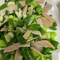 CHOCO。's cooksnap of when they made 【松戸特産】あじさいねぎのベーコン炒め.