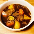 こぐまちゃんの嫁's cooksnap of when they made 柔らかいすじ肉シチュー.