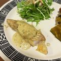 tomtosh's cooksnap of when they made 白身魚のムニエル♪カレーソース.