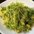 ＭＩ−ＳＡＮ's cooksnap of when they made ピーマンとしらたきのカレー炒め2012夏.