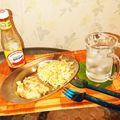 神風＊'s cooksnap of when they made THEヘルシー豆腐ともやしの簡単オムレツ.
