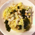 caruga's cooksnap of when they made ちくわとキャベツの味噌マヨ和え.
