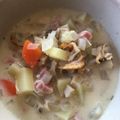 きゃらめる11's cooksnap of when they made 豆乳クラムチャウダー.