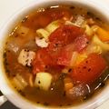 クロッワッサン's cooksnap of when they made ミネストローネ.