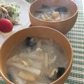 フジぽん's cooksnap of when they made 大根おろしの汁はお味噌汁へ〜♪.