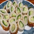 さすらい's cooksnap of when they made ツーン★とわさび☆竹輪きゅうり.