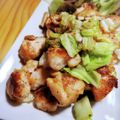 きみもも116's cooksnap of when they made 柔らか鶏むね肉とキャベツのコク旨炒め.