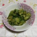 くネコまろす's cooksnap of when they made ✿きゅうりの甘辛炒め✿おばぁちゃんレシピ.