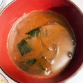 ☆あさ's cooksnap of when they made 美味しい（正しい）ワカメのおみそ汁.