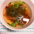 ☆あさ's cooksnap of when they made 我が家の定番！とろろ昆布のお汁.