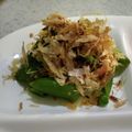 vivianj's cooksnap of when they made 簡単♡スナップエンドウのお浸し.