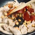 ♡マッキークッキング's cooksnap of when they made 豚肉とひよこ豆ポークチャップ『ひよこ豚』.