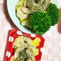 kisberry's cooksnap of when they made えびのジェノベーゼサラダ.