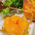 荒野の桜's cooksnap of when they made 枇杷のコンポート　ラム酒入り.