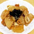 マダムスカーレット's cooksnap of when they made ヘルシー*大根と竹輪の味噌煮.