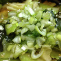 tsmitaka's cooksnap of when they made ワカメとキャベツの中華風スープ.