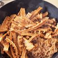 ＫＡＥＤＥレシピ's cooksnap of when they made 【母の味】干したけのこの煮物？【覚書】.