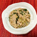 emiiem's cooksnap of when they made レンジで簡単副菜☆水菜とえのきのお浸し.