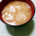 ﾁｲﾁｬﾝﾏﾏ's cooksnap of when they made ほったらかし♪煮込み潰し梅味噌にゅうめん.