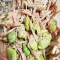 ハチ8コロ8's cooksnap of when they made ごぼうと空豆のサラダ.