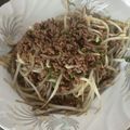 神威の糖質制限食堂's cooksnap of when they made 簡単♪もやしとひき肉のみそ炒め.