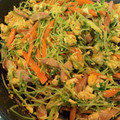 Aokokko♩'s cooksnap of when they made 1才～の幼児食に☆豆苗の卵とじ.