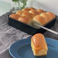 hagiaki's cooksnap of when they made ふわふわもっちり～♪ハニーミルクパン.