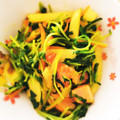 干芋くん's cooksnap of when they made 豆苗とじゃがいものカレー炒め.