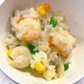 55_PY's cooksnap of when they made 炊飯器不要♡5分で簡単胃袋掴むエビピラフ.