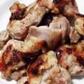 青あひる's cooksnap of when they made 絶対うまい！皮ぱりぱり鶏もも肉の塩焼き♪.
