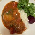 ピーナッツ子♪'s cooksnap of when they made 見た目辛いのに辛くない！レッドカレー.