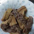 クック1KSU65☆'s cooksnap of when they made タケノコと豚肉の煮物.