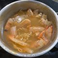 krkpunat's cooksnap of when they made 有頭海老の頭を煮出す 濃厚海老出汁！.