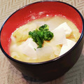 Dellaたん's cooksnap of when they made 一人暮らしʕ·ᴥ·ʔ大根と油揚げの味噌汁.